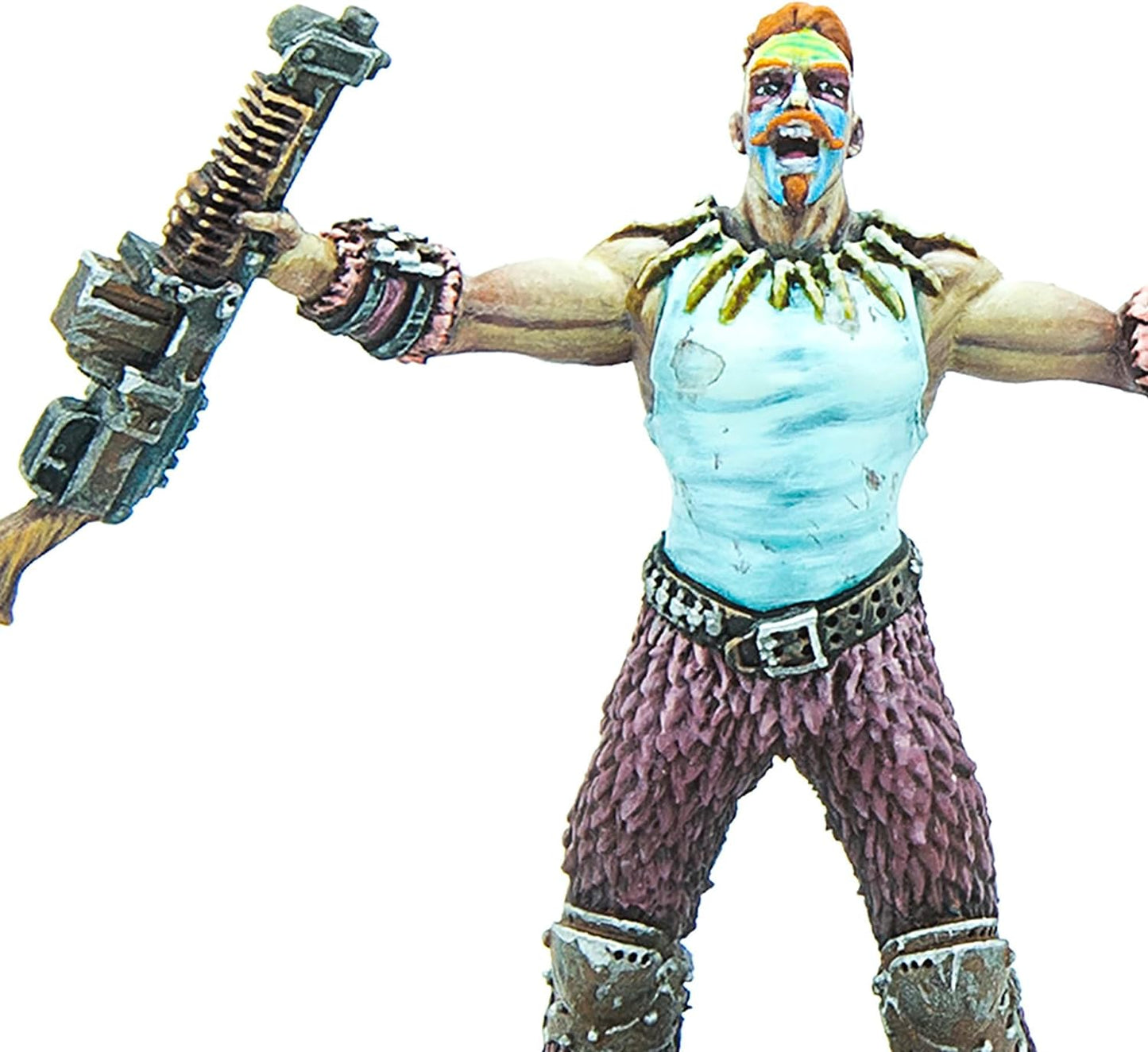 Modiphius: Fallout: Wasteland Warfare: Raiders Pack Top Dogs - 3 Figures, Nuka World Wave, 32mm Multi-Part Resin Unpainted Miniatures