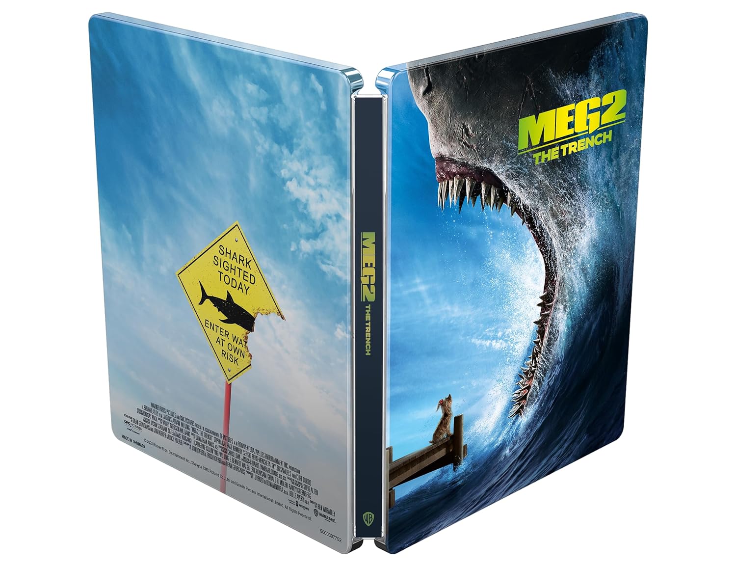 SHARK 2 - L'ABISSO STEELBOOK (4K Ultra HD + Blu-Ray)