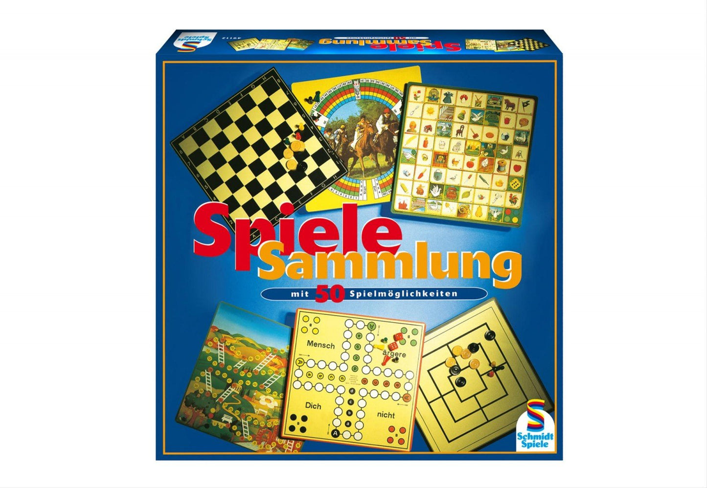 Schmidt 49112 Game Collection with 50 Games