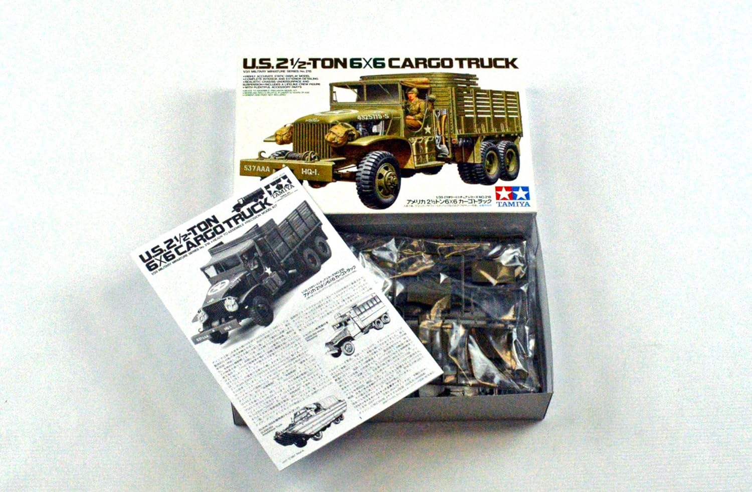 TAMIYA US 2.5 Ton 6X6 Cargo Truck