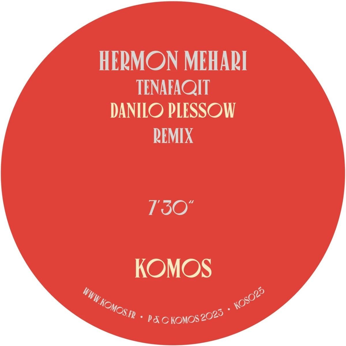 Tenafaqit (Danilo Plessow Remix)/Motherless Child (Angel Bat D...