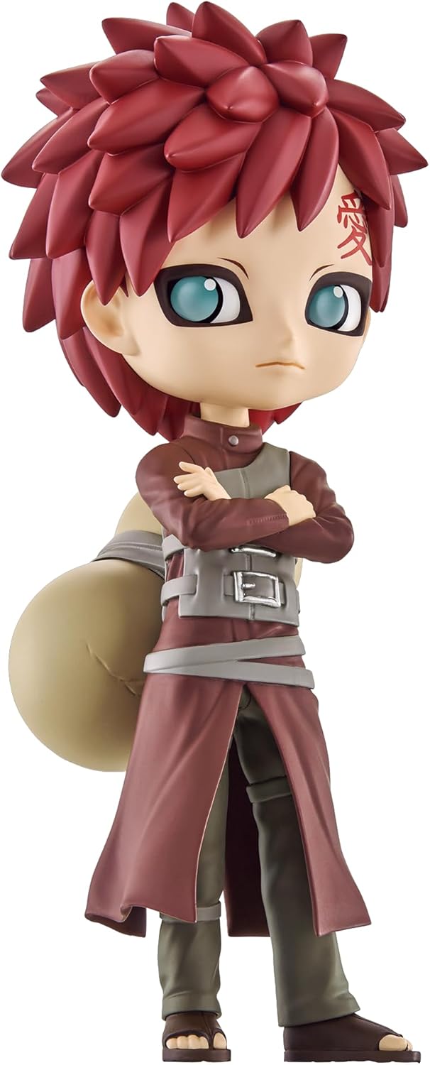 Banpresto Q Posket Gaara Naruto Shippuden Figure (Ver.A), 5.5" Multicolour BP88135