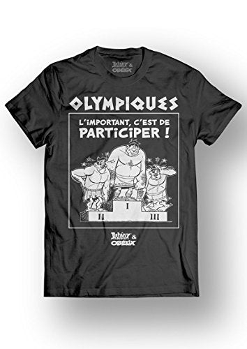 ASTERIX & OBELIX - T-Shirt - Olympiques - Black (L