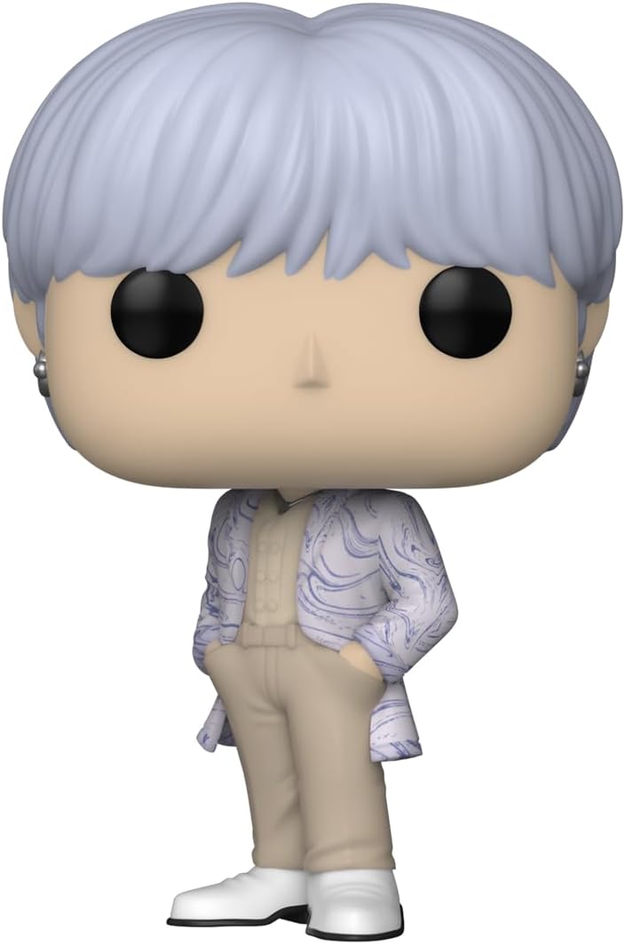 Funko POP! Rocks: BTS - Suga - Collectable Vinyl Figure - Gift Idea - Official Merchandise - Toys for Kids & Adults - Music Fans - Model Figure for Collectors and Display