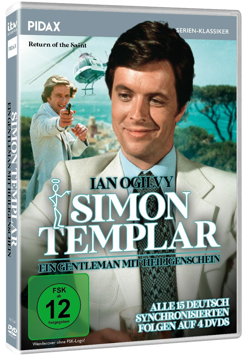 Simon Templar - Ein Gentleman mit Heiligenschein (Return of the Saint) / Alle 15 deutsch synchronisierten Folgen der Kultserien Neuauflage (Pidax Serien-Klassiker)