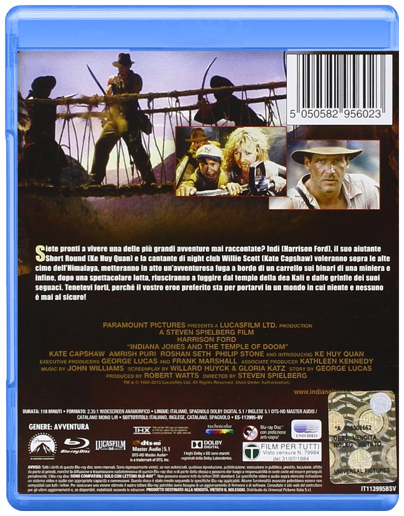 Indiana Jones E Il Tempio Maledetto