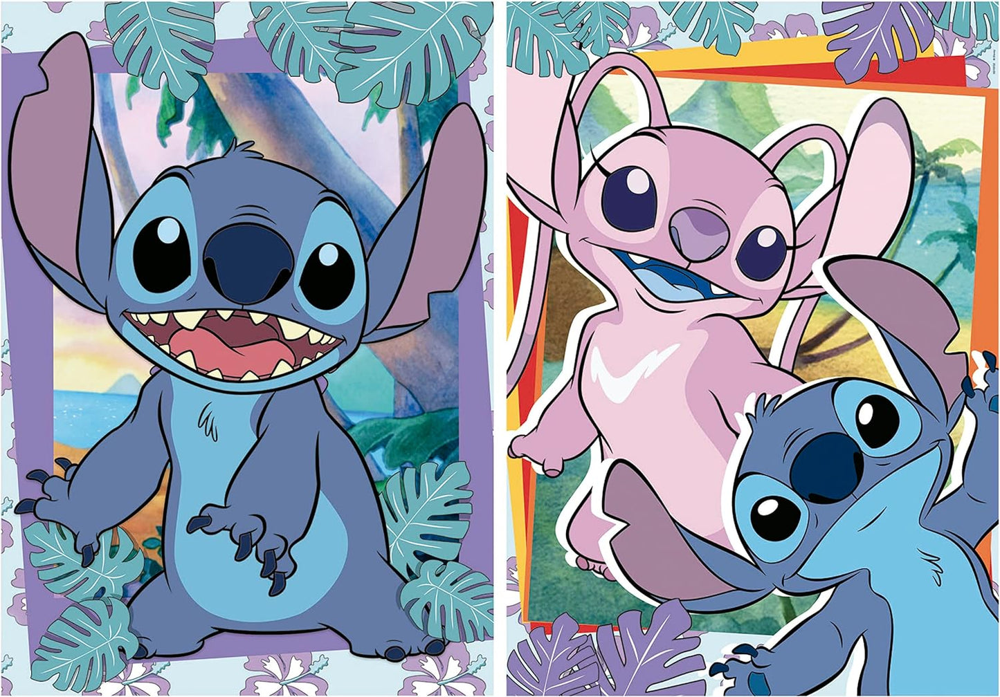 Educa - Puzzleset 2x500 Teile Puzzle | Disney Stitch. Für Kinder ab 11 Jahren, Puzzleset, Kinderpuzzle (19732