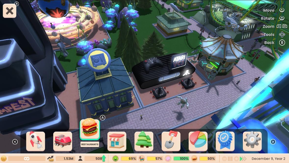 Atari RollerCoaster Tycoon Adventures Deluxe Switch