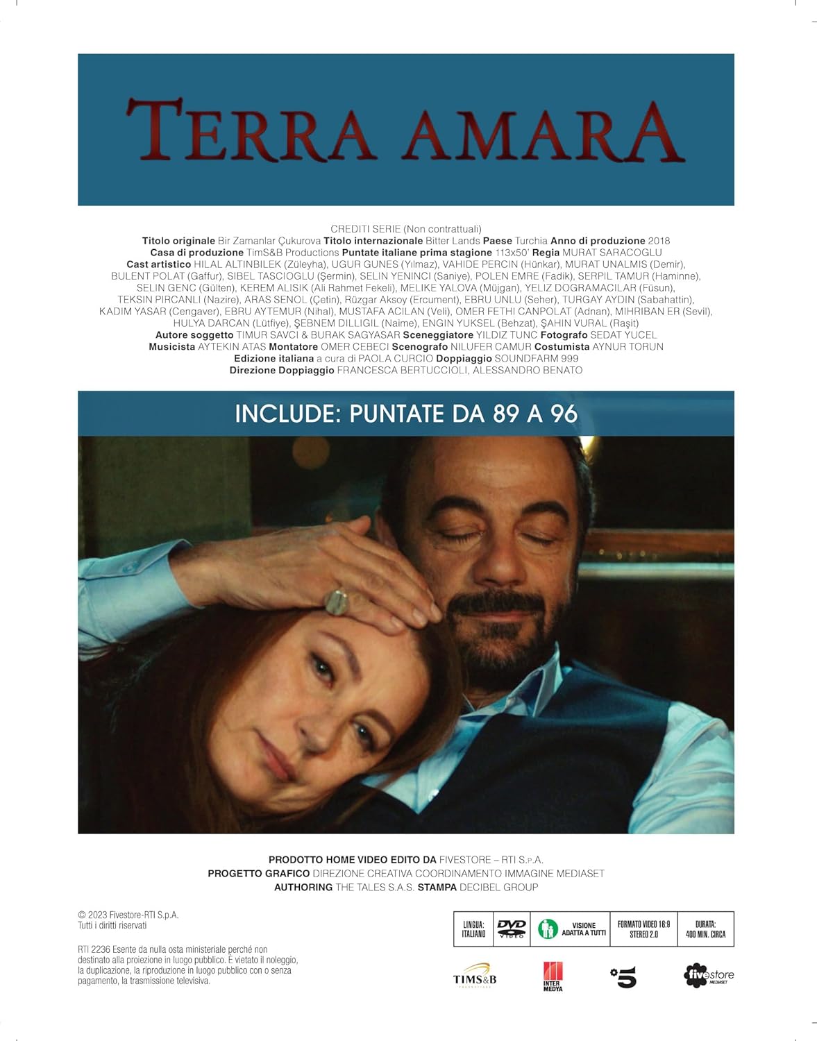 Terra Amara #12 (Eps 89-96) - (Italian Import)
