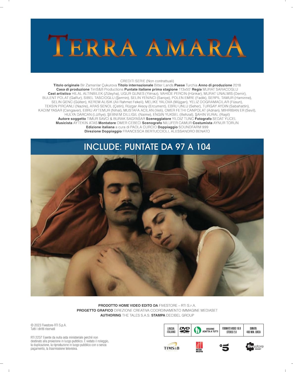 Terra Amara #13 (Eps 97-104) - (Italian Import)
