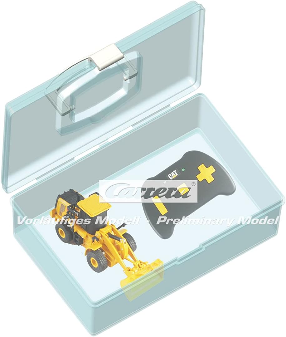Carrera 37026003 1:64 RC CAT RC-950M Wheel Loader Remote Control, Yellow