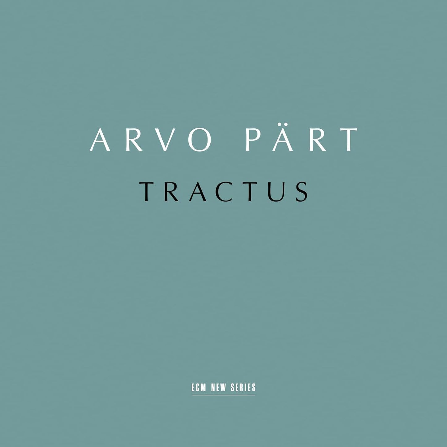 Arvo Pärt: Tractus