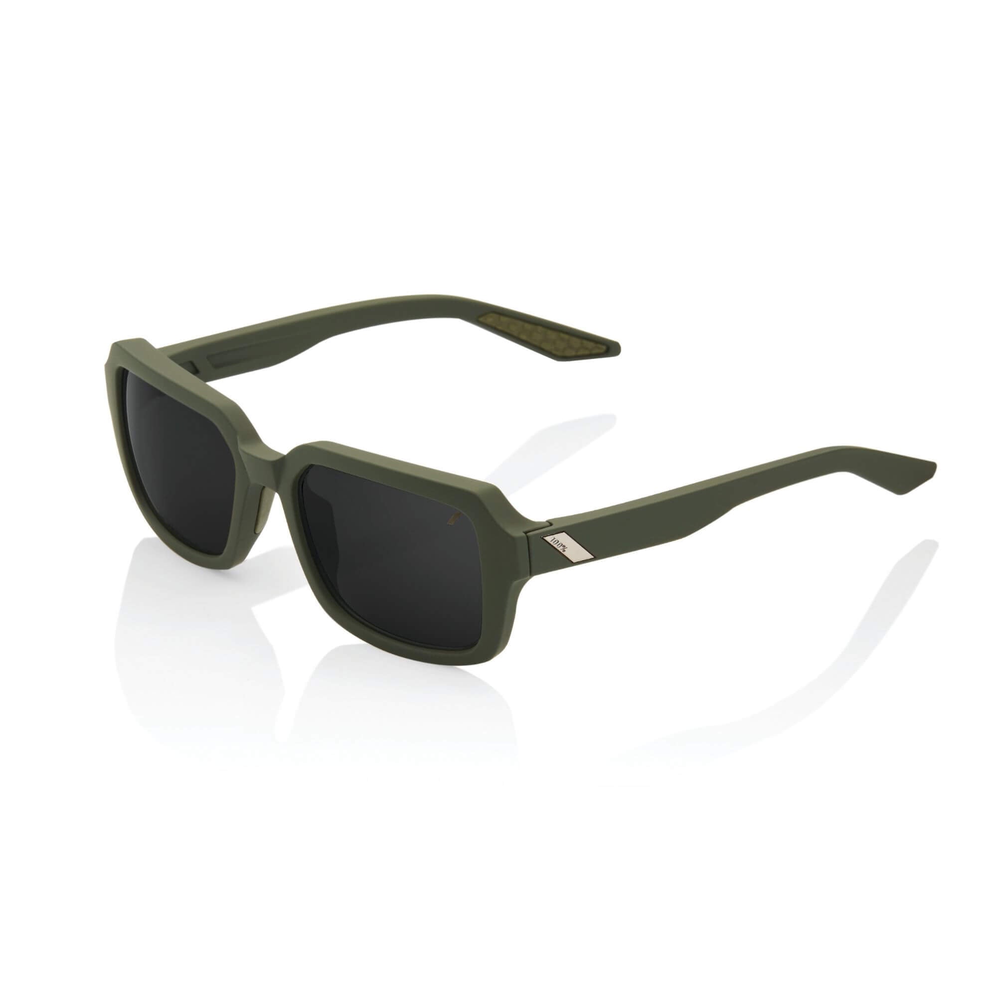 100% L60030-00002 Gafas de Sol, Verde, 168mm,77mm,75mm Unisex Adulto