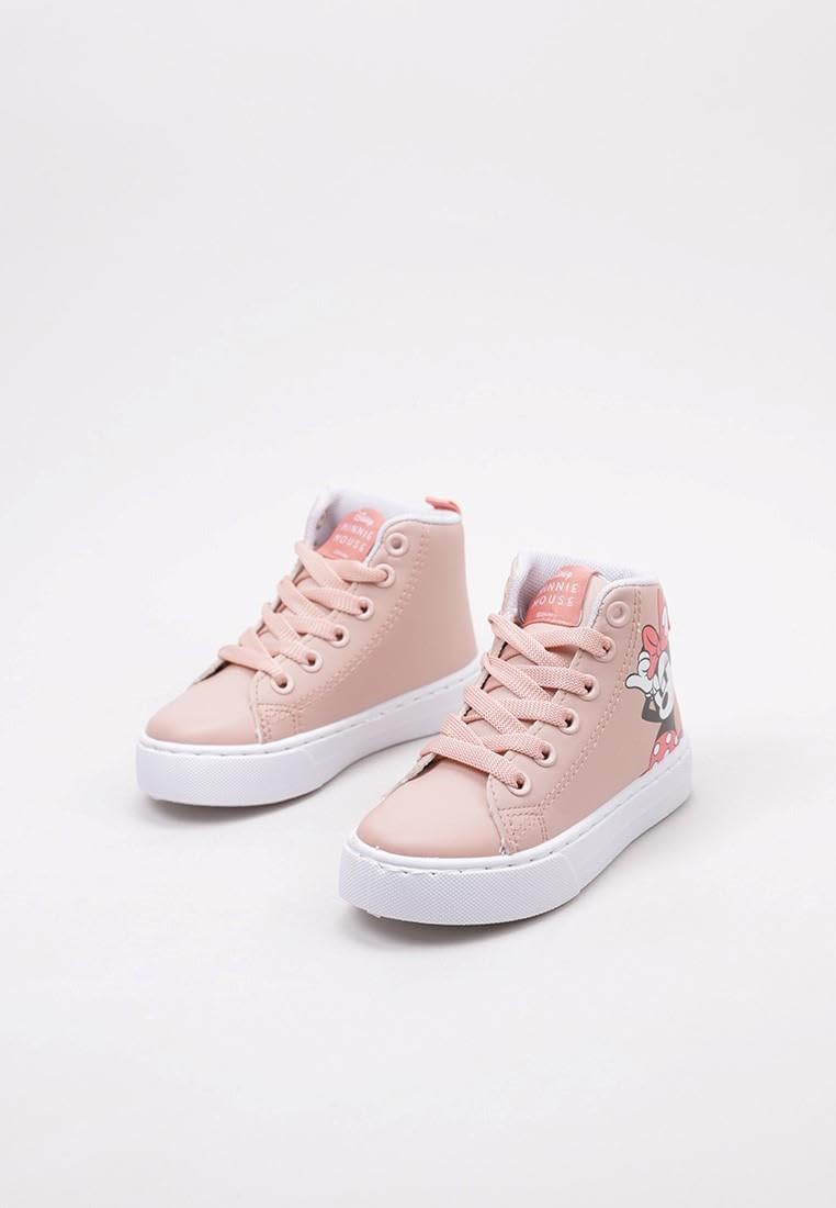 Kids Casual Boots Minnie Mouse Pink (Size: 28)