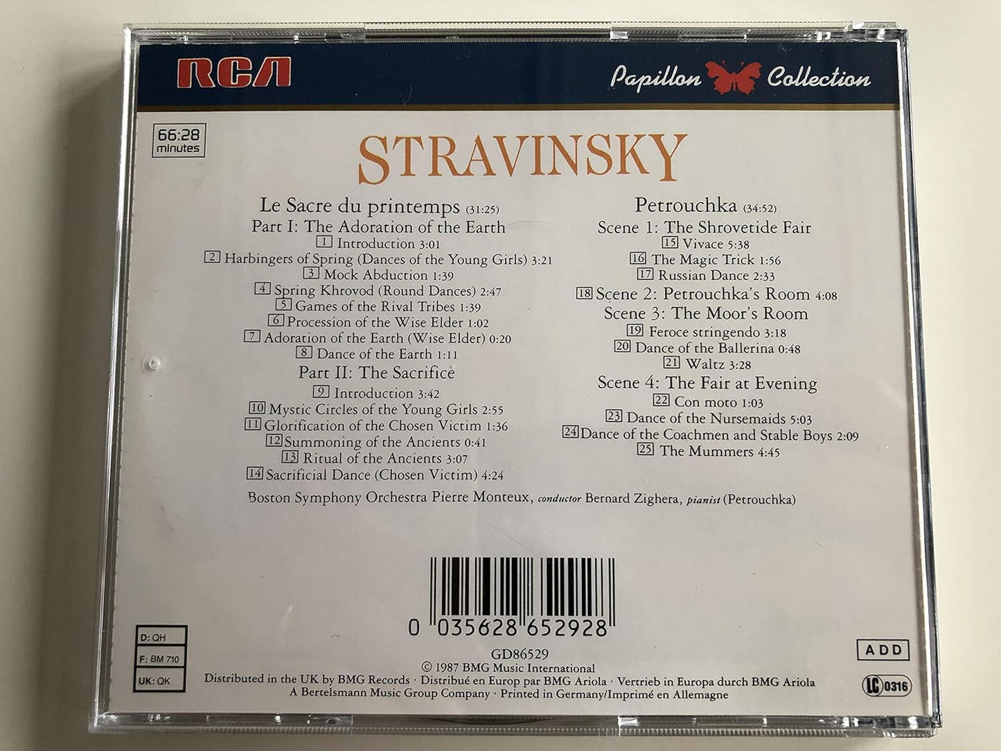 Stravinsky - The Rite of Spring; Petrushka
