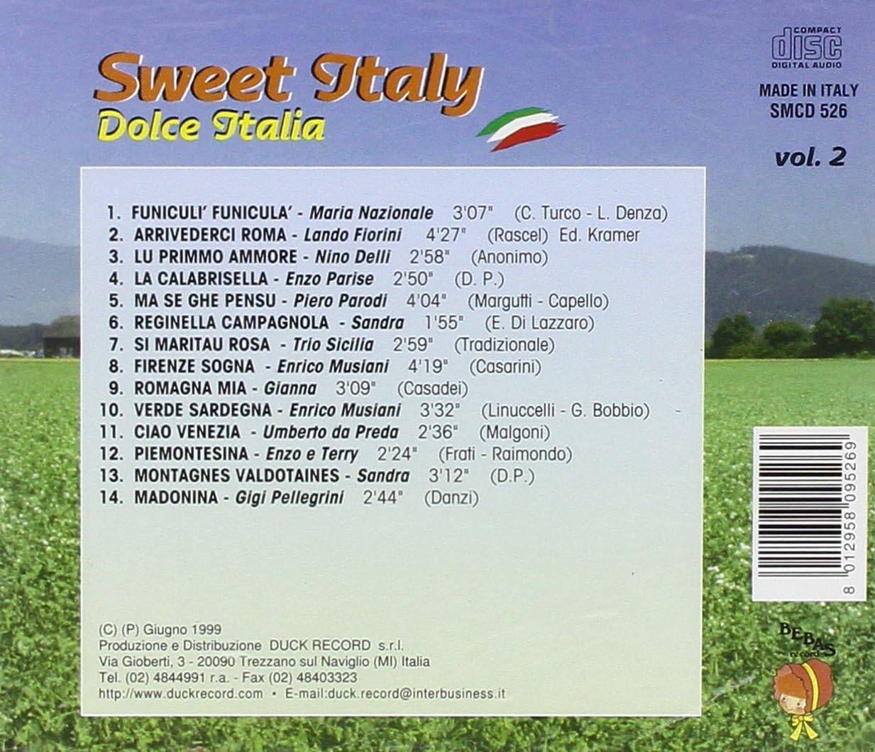 Sweet Italy Vol. 2 - Successi Popolari