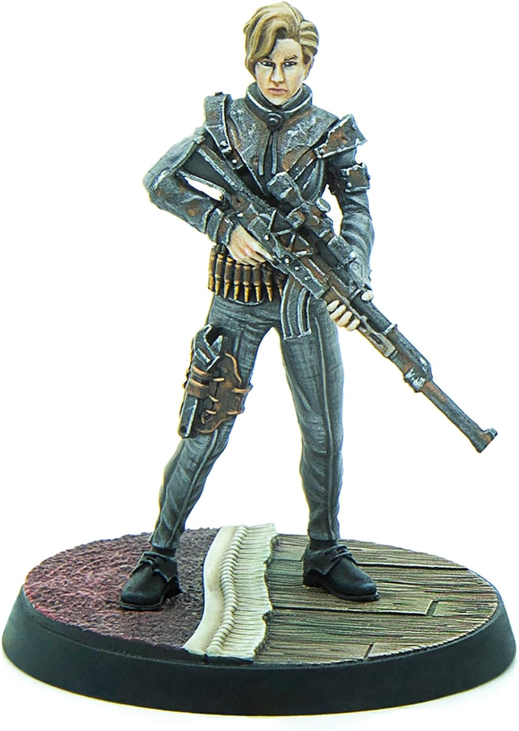 Modiphius Entertainment: Fallout: Wasteland Warfare Raiders - Operators Bosses - 3 Figures, Nuka World Wave, 32mm Multi-Part Resin Unpainted Mniatures