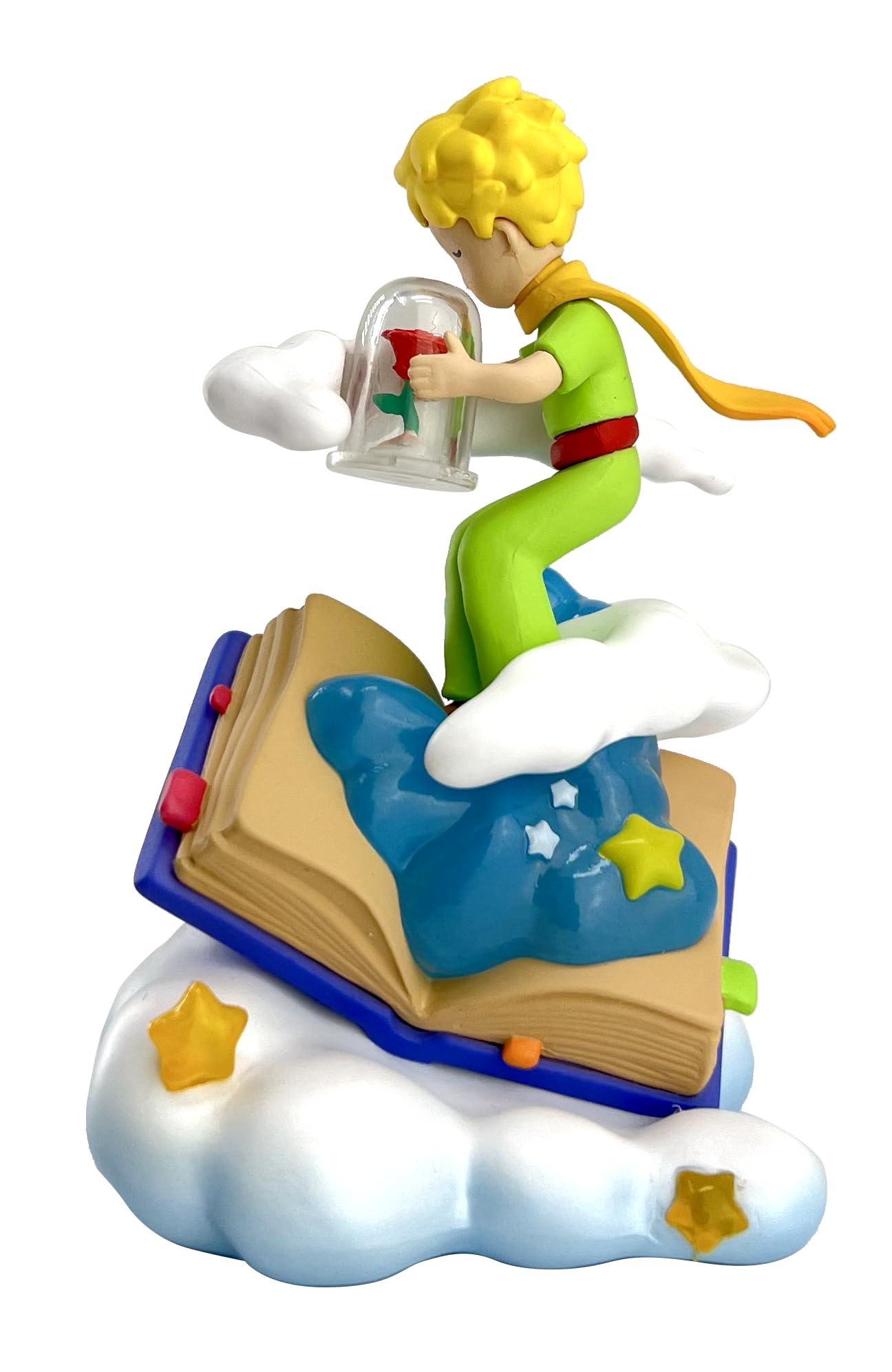 Plastoy Figurine The Little Prince comes out of his book