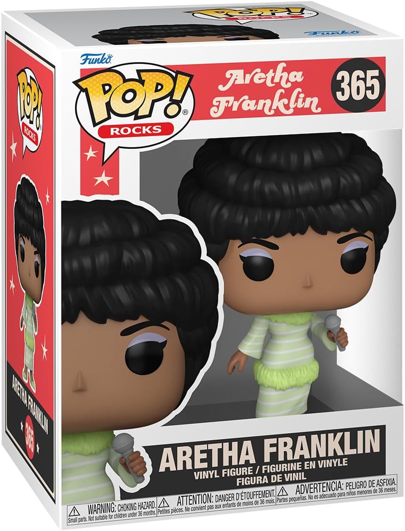 Funko Pop! Rocks: Aretha Franklin (Green Dress