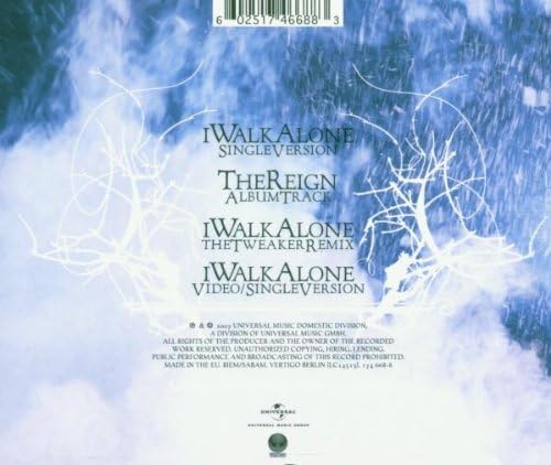I Walk Alone (Single Version)