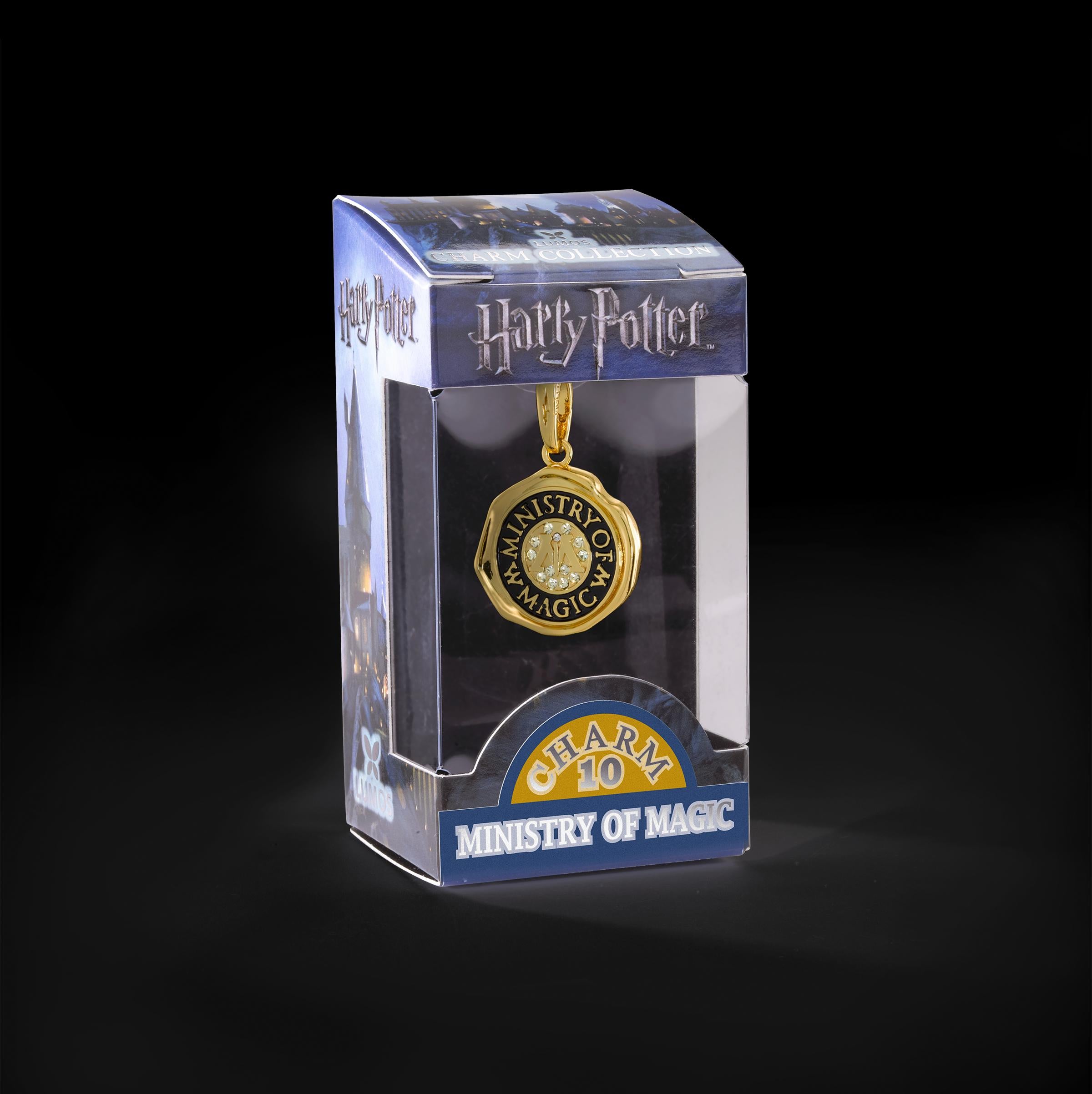 Noble Collection Harry Potter Lumos Ministry of Magic Pendant for Adults, Multicoloured, One Size, NN1026