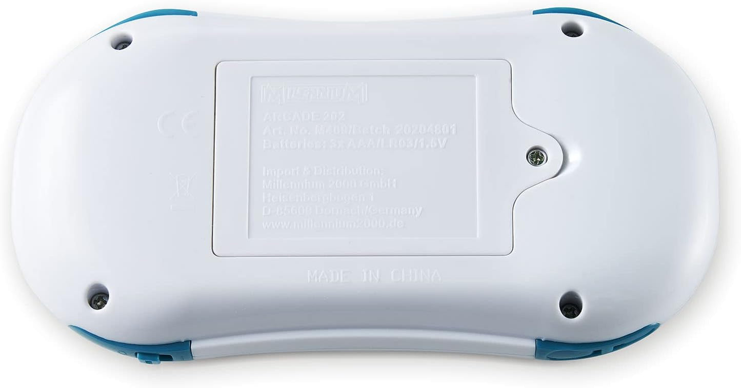 Millennium Portable Design Video Game Console – Cover Protector Art Decal – White 202 Games