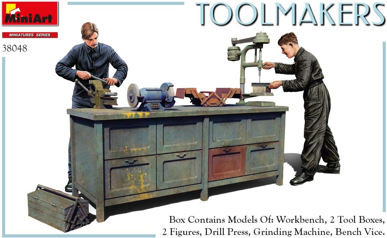 Miniart MIN38048 Plastic Modelset, Grijs