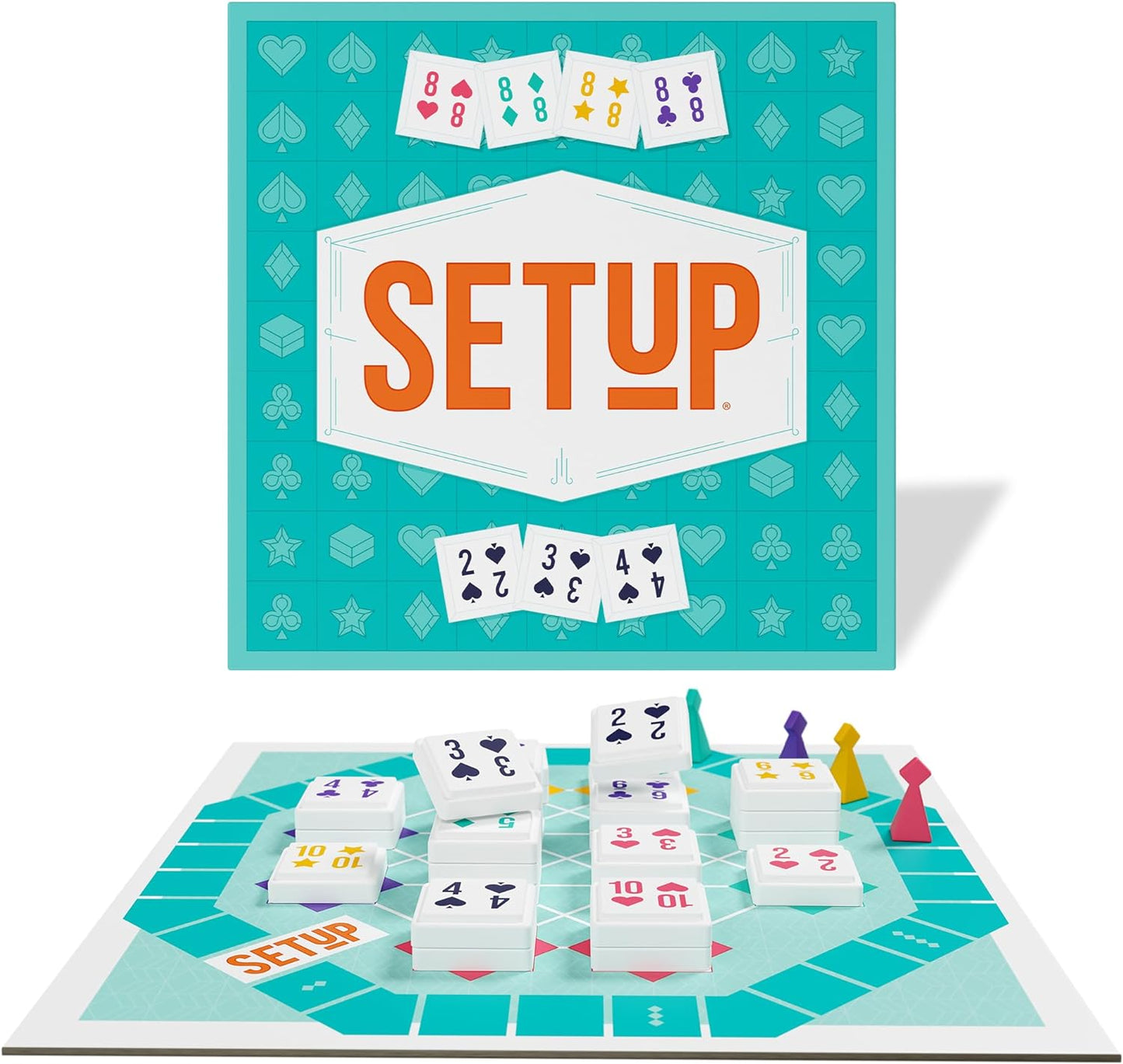 Bezzerwizzer | SETUP | Rummy Style Family Board Game | Ages 8+ | 2-4 Players | 25+ Minutes Playing Time Party Game SETUP
