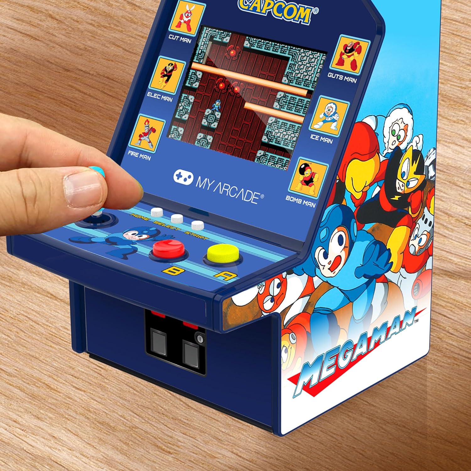 My Arcade DGUNL-4189 Mega Man Micro Player Pro Portable Retro Arcade (6 GAMES IN 1