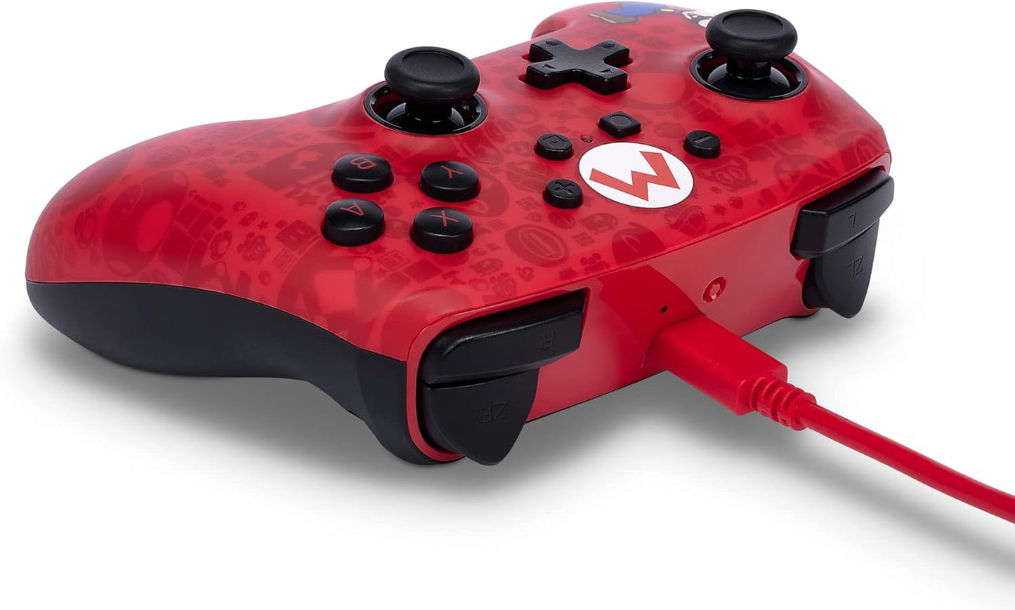 PowerA Enhanced Wireless Controller for Nintendo Switch - Here We Go Mario