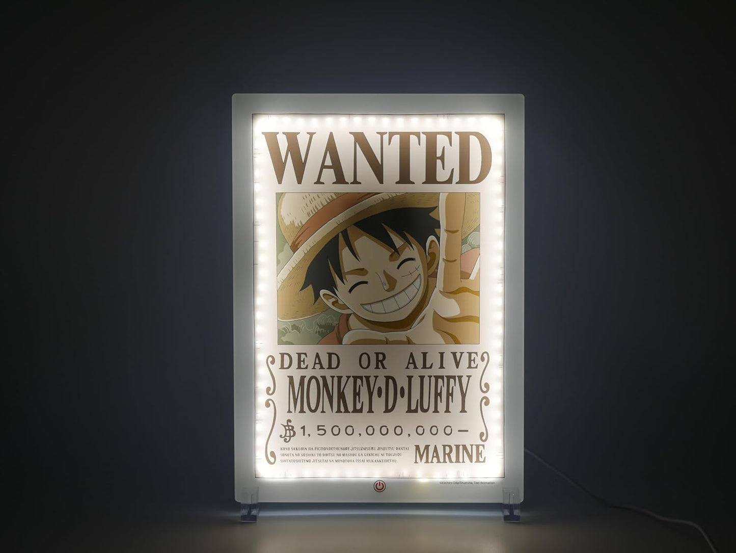 ONE PIECE - Luffy - Neon Mural Led - 30 cm