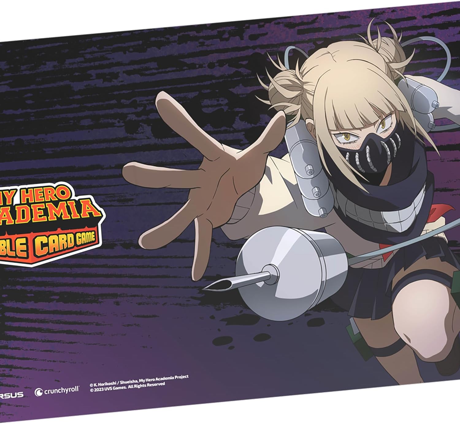 UVS Games My Hero Academia Collectible Card Game Set 6: Jet Burn - Himiko Toga Playmat