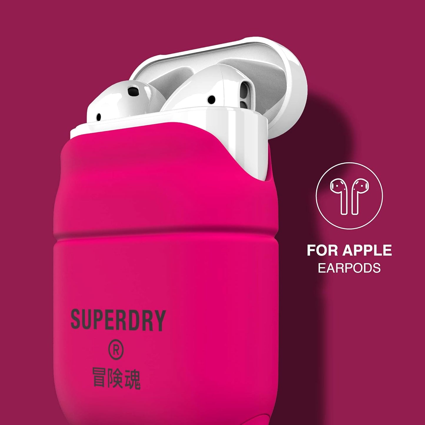 Superdry Airpod Cover Pink