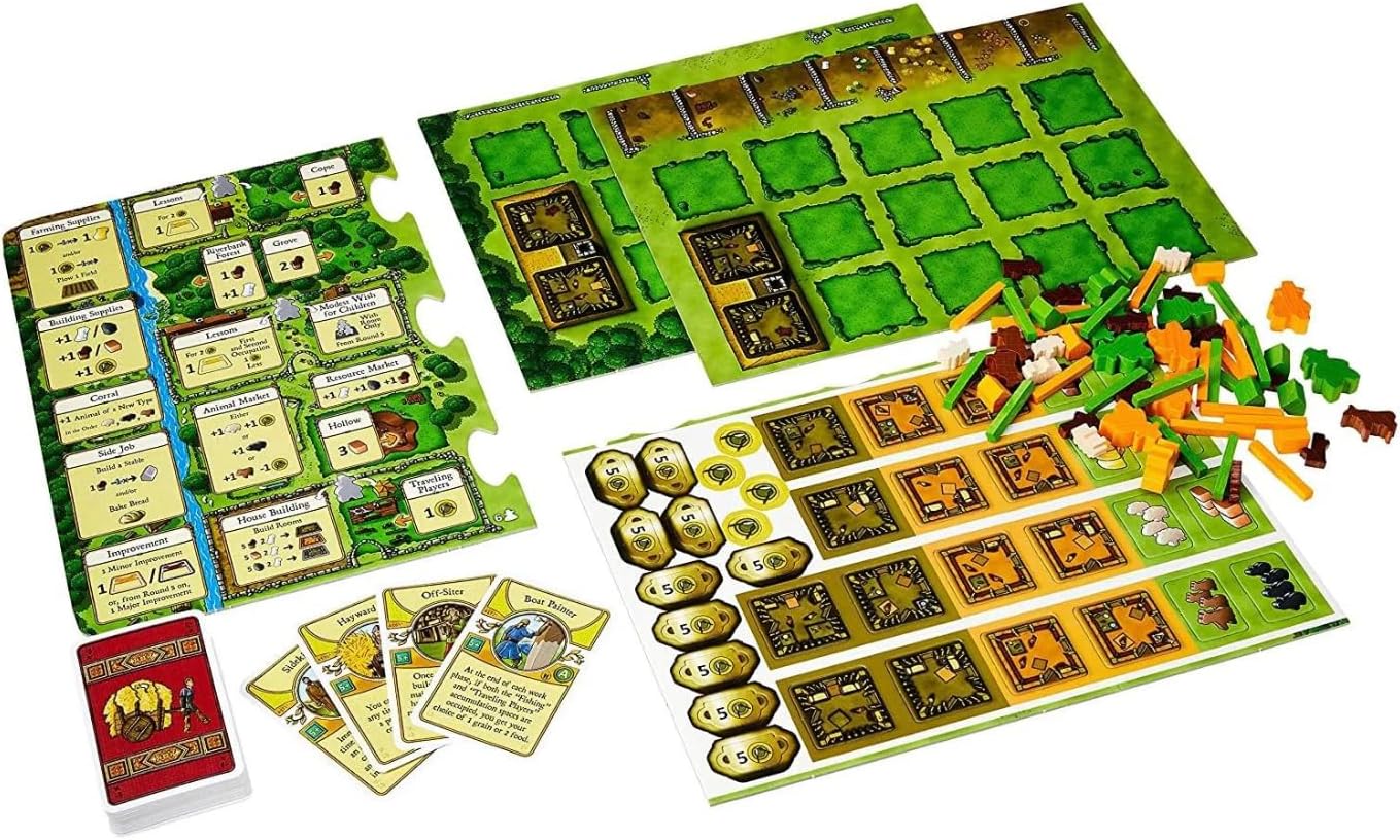 Lookout, Agricola Ephipparius Deck, Card Game, Ages 12+, 1-4 Players, 60-120 Minutes Playing Time