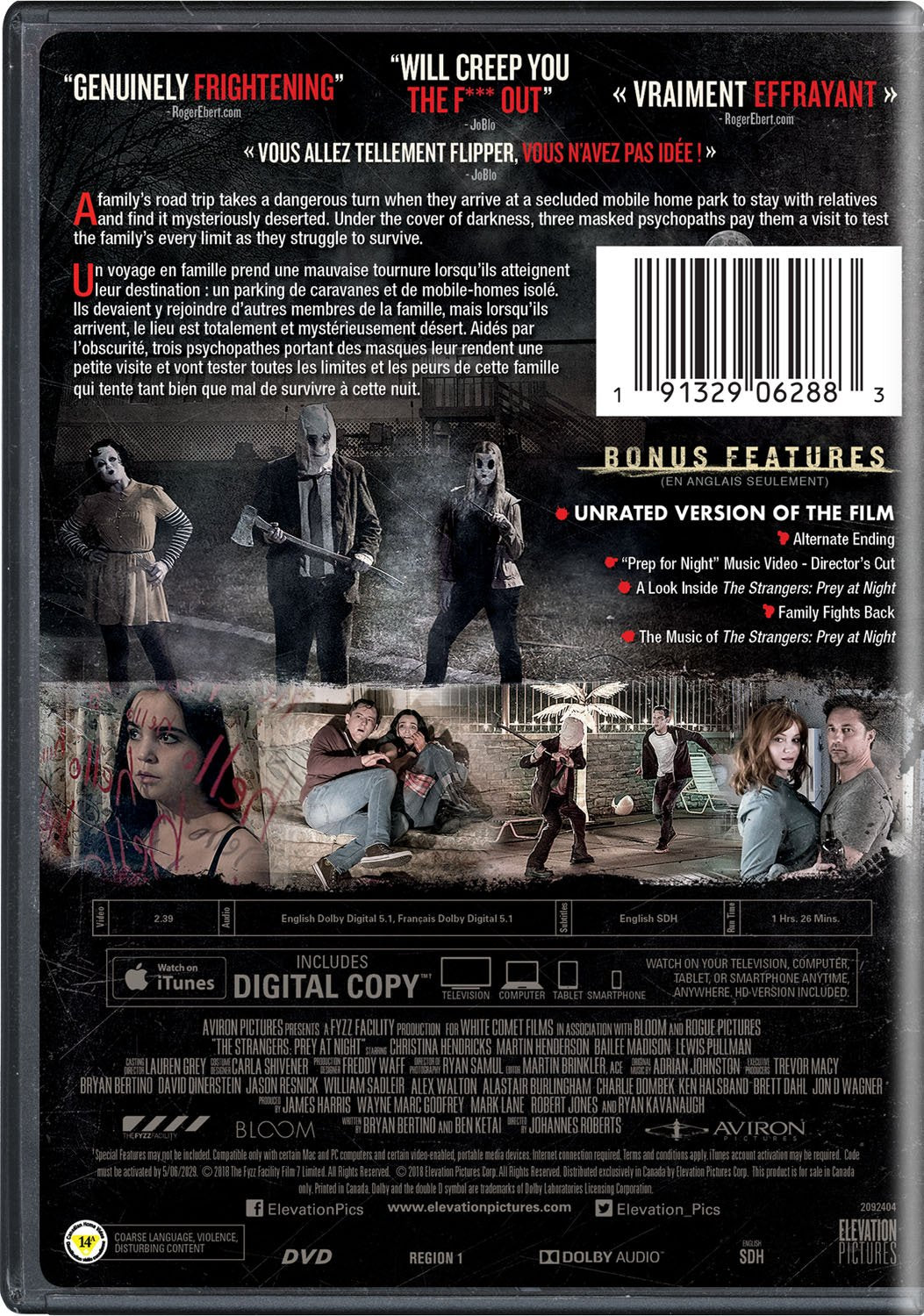 The Strangers: Prey at Night - DVD + Digital