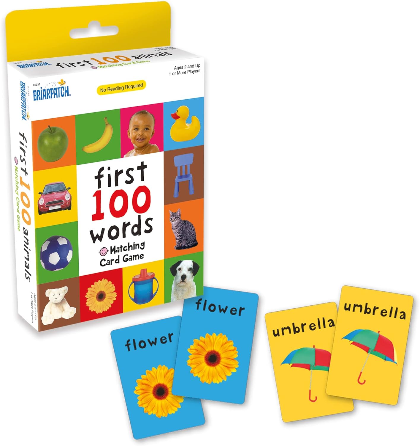 University Games First 100 Words Matching Card Game