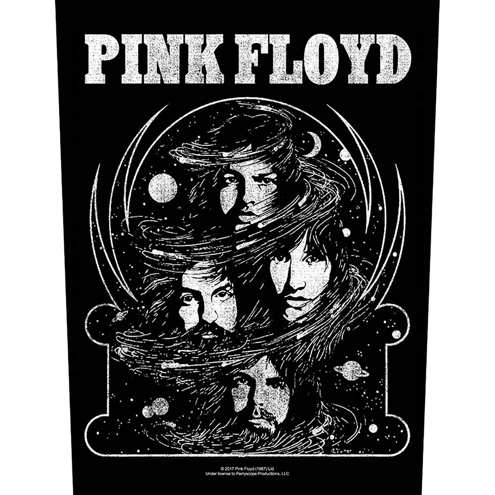 Pink Floyd Cosmic Faces Back Patch Logo Band Sew On Badge Official