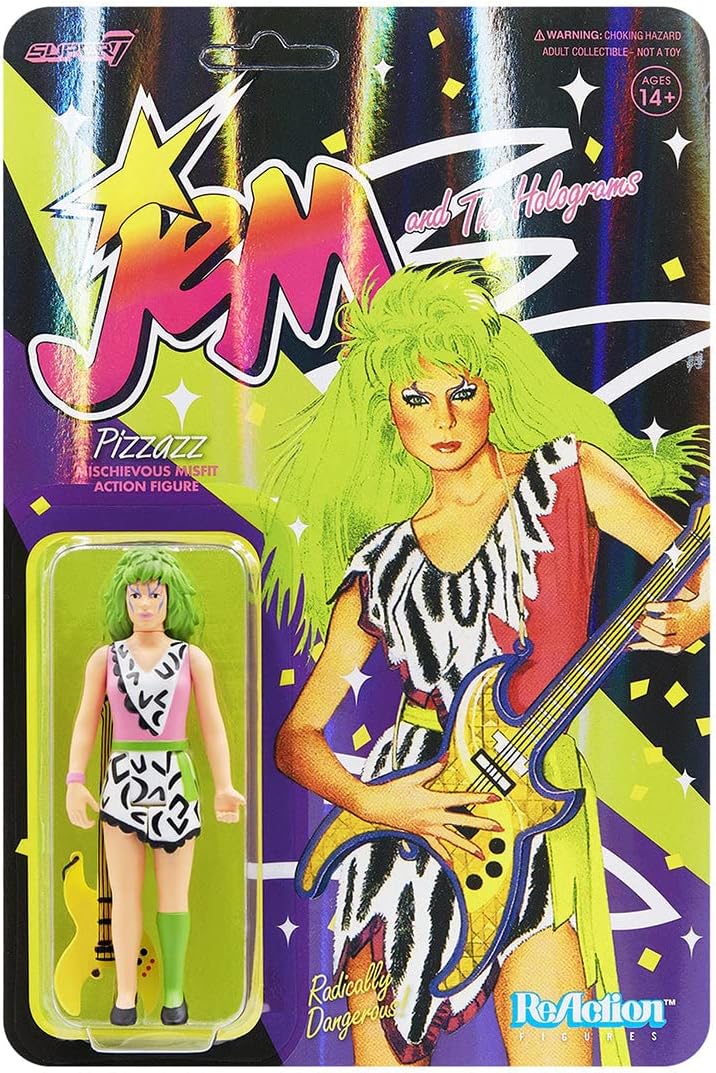 Super 7 Jem and the Holograms ReAction - Pizzazz