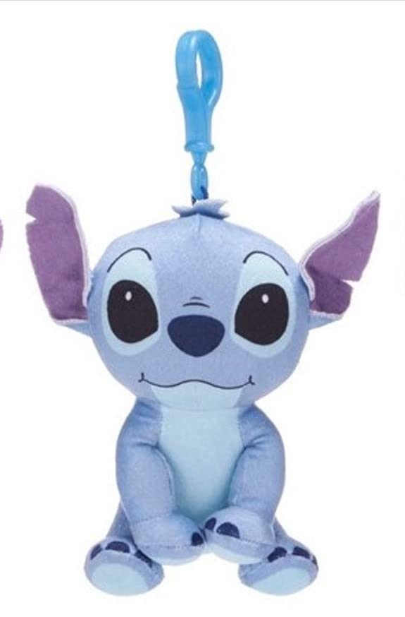 WHITEHOUSE LEISURE Disney Lilo & Stitch Plush Keyring Bag Clip Approx. 11.5 cm - Stitch