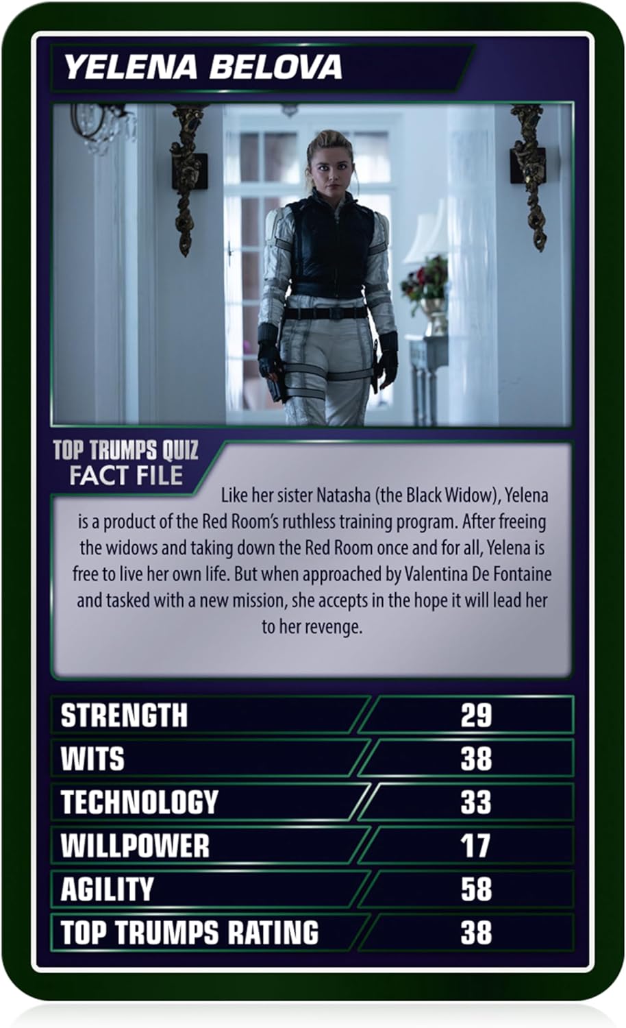 Top Trumps Marvel Cinematic Universe Volume 2 Special Card Game, Play with Spider-Man, Captain America and Scarlet Witch, Educational travel game, makes a great gift for ages 6 plus