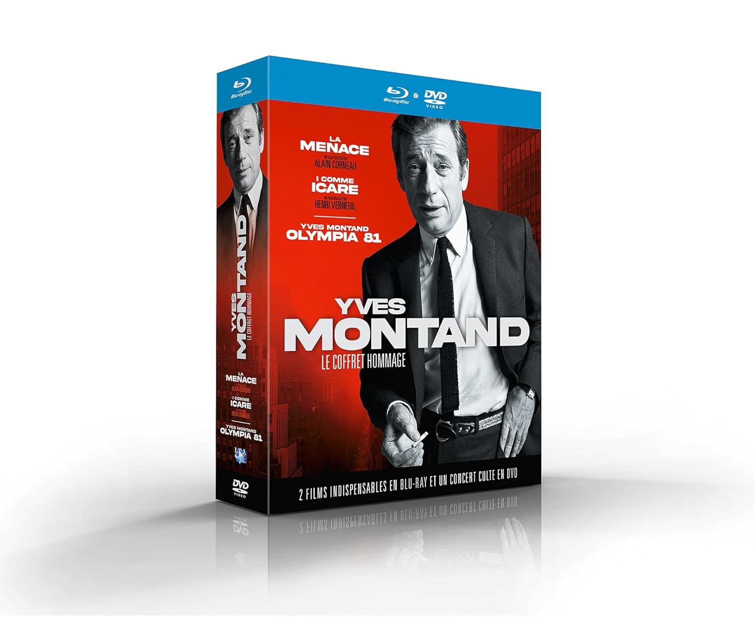 Yves Montand Set: I wie Icare + La Bedreiging + Olympia 81