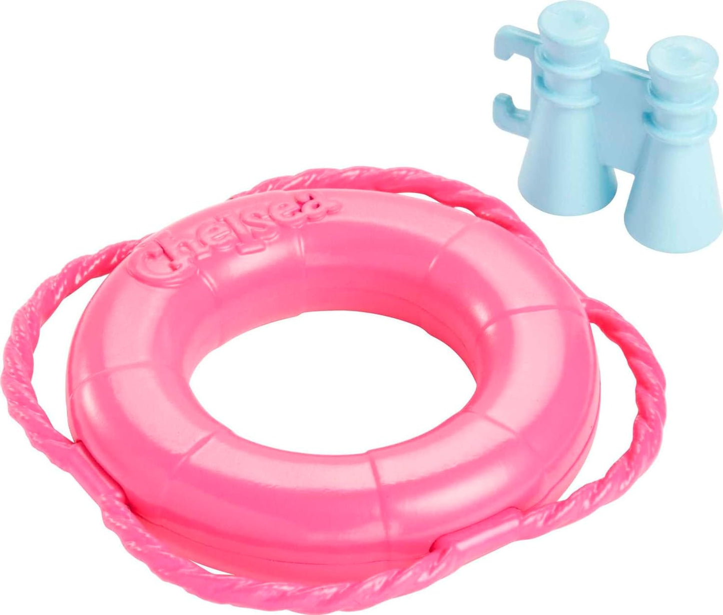 Barbie Puppe & Spielset, Chelsea Can Be Blonde Lifeguard Kleines Puppenset mit Outfit & 6 Karriere-Zubehör