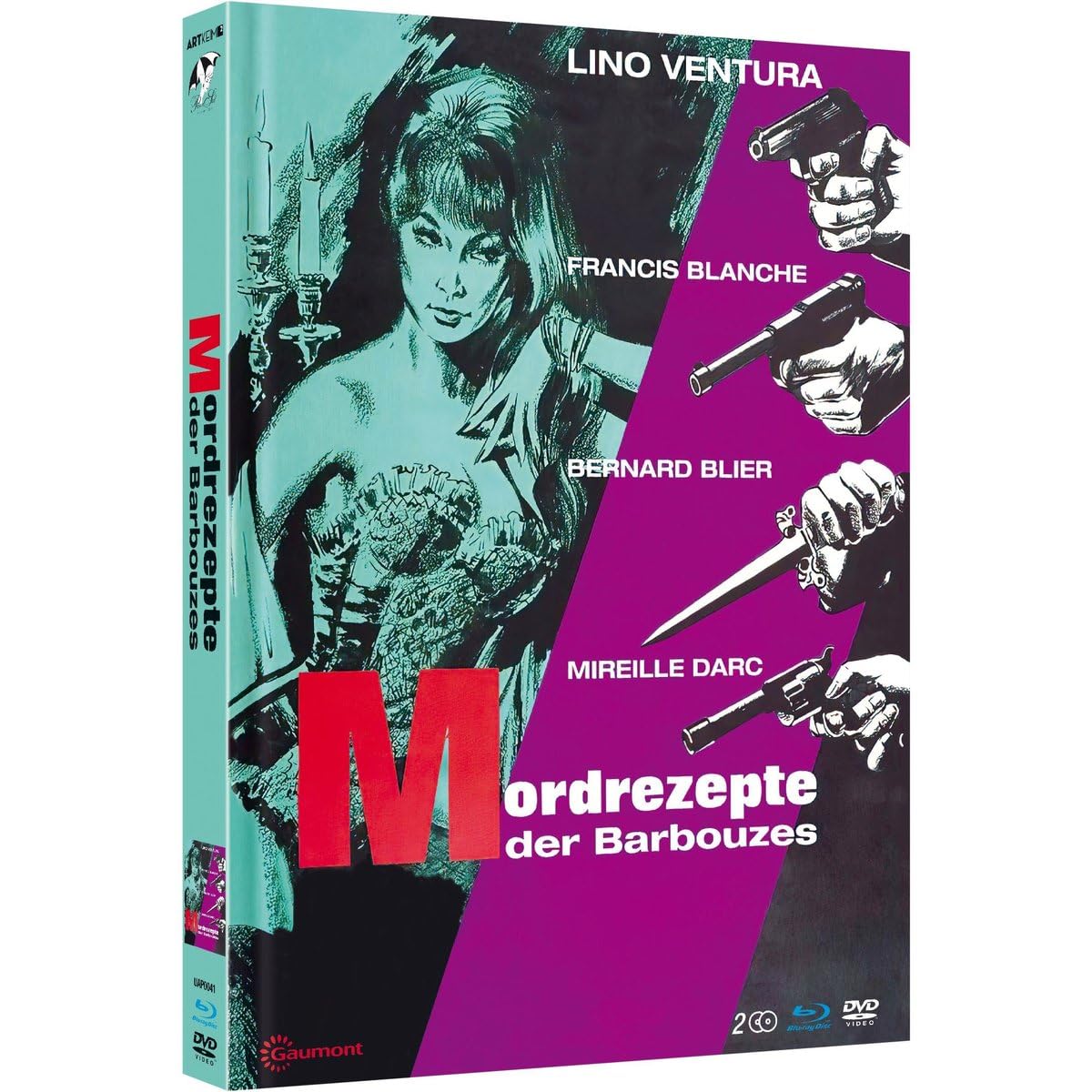 Mordrezepte der Barbouzes - Limited Mediabook (in HD neu abgetastet, Blu-ray+DVD+Booklet, limitiert auf 500 Stück)
