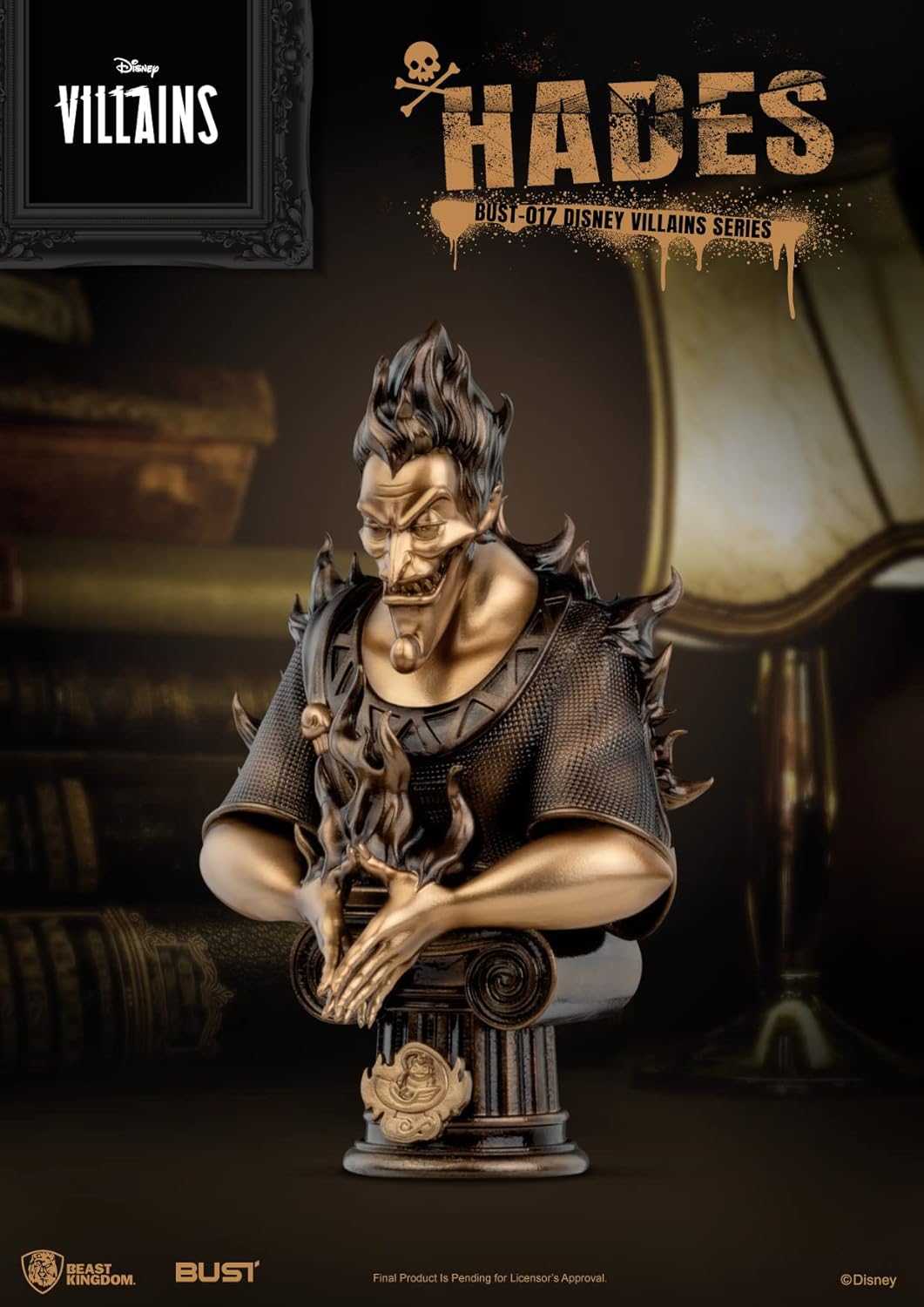 Beast Kingdom Co., Ltd - Disney Villains - Hades PVC Statue