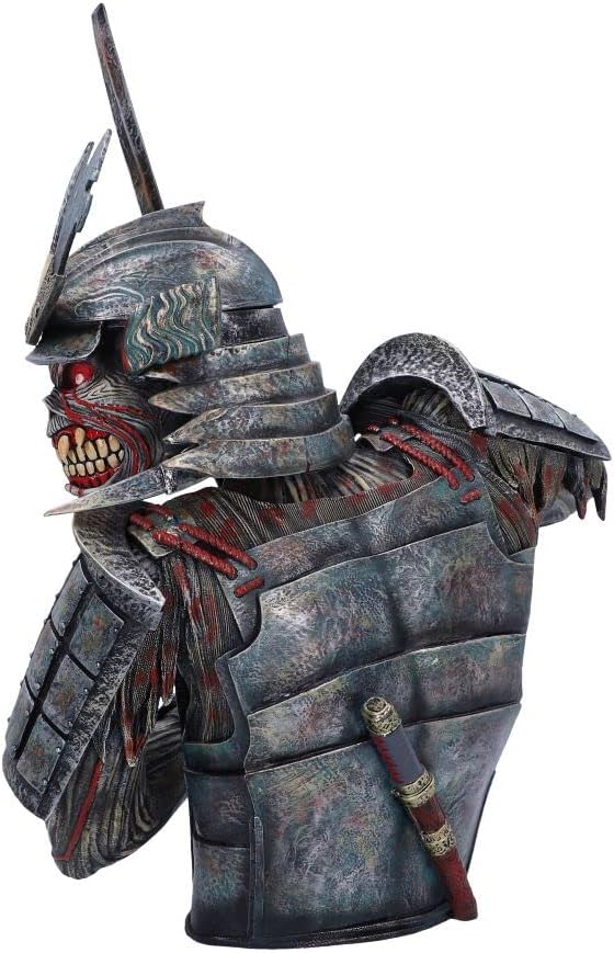 Nemesis Now Officially Licensed Iron Maiden Senjutsu Bust Box, Silver, 41cm