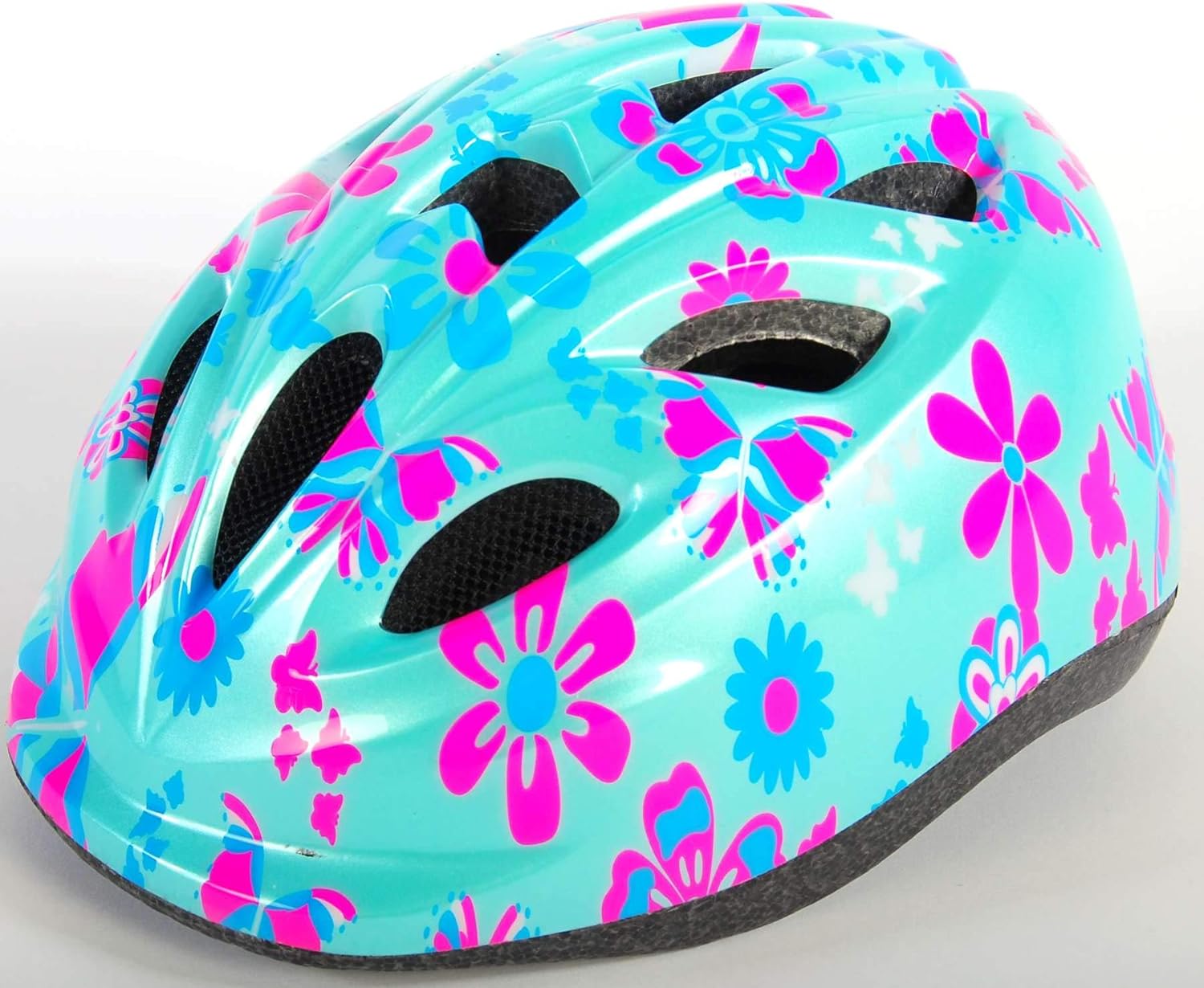 Volare - Kids Bike Helmet XS small 47-51cm - Green/Pink (825