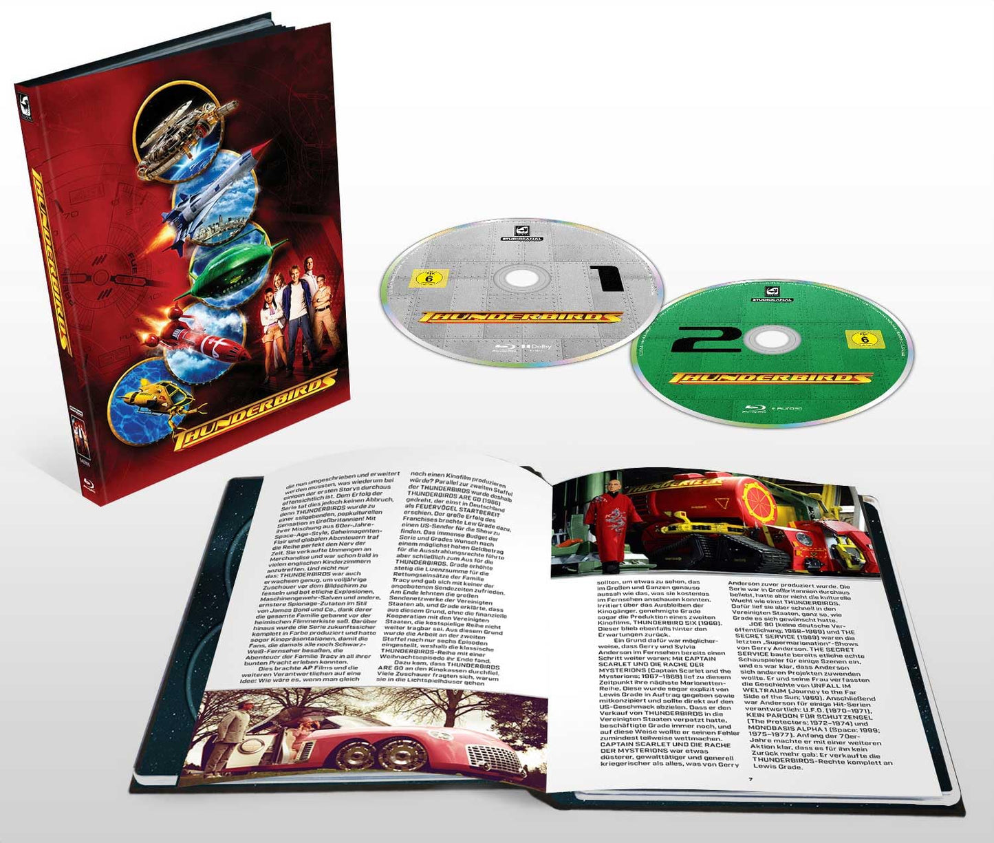 Thunderbirds | Mediabook (2x Blu-ray) mit Dolby Atmos + Auro-3D | Cover C - 333 Stück