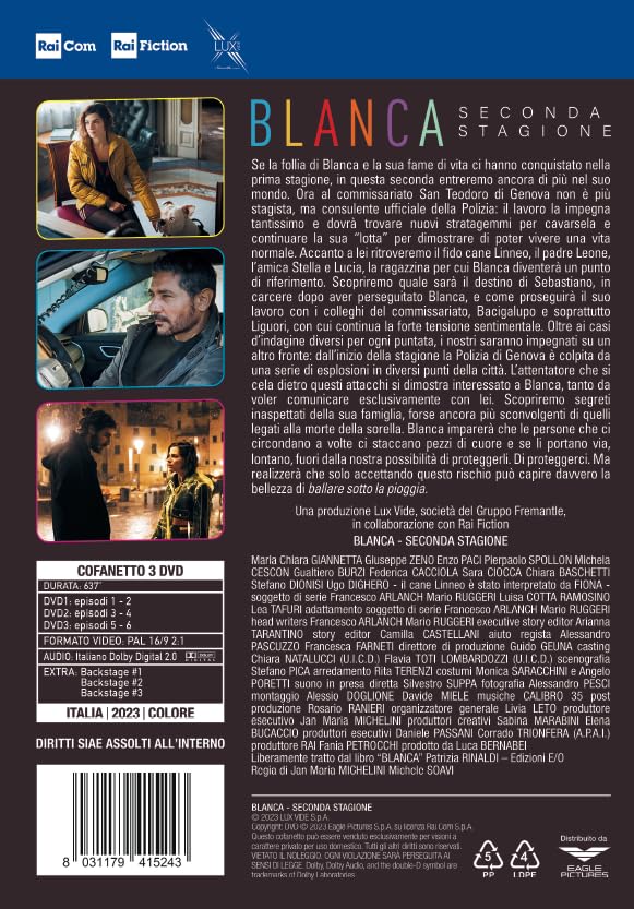 Blanca Seconda Stagione (3 Dvd