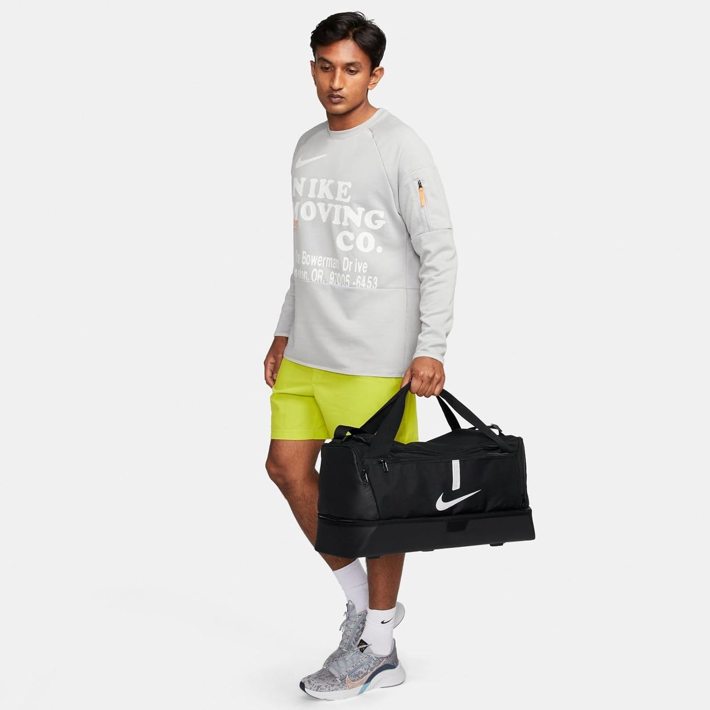 Sports Bag Nike Academy Duffle M Cu8096 010 Black One Size 37 L