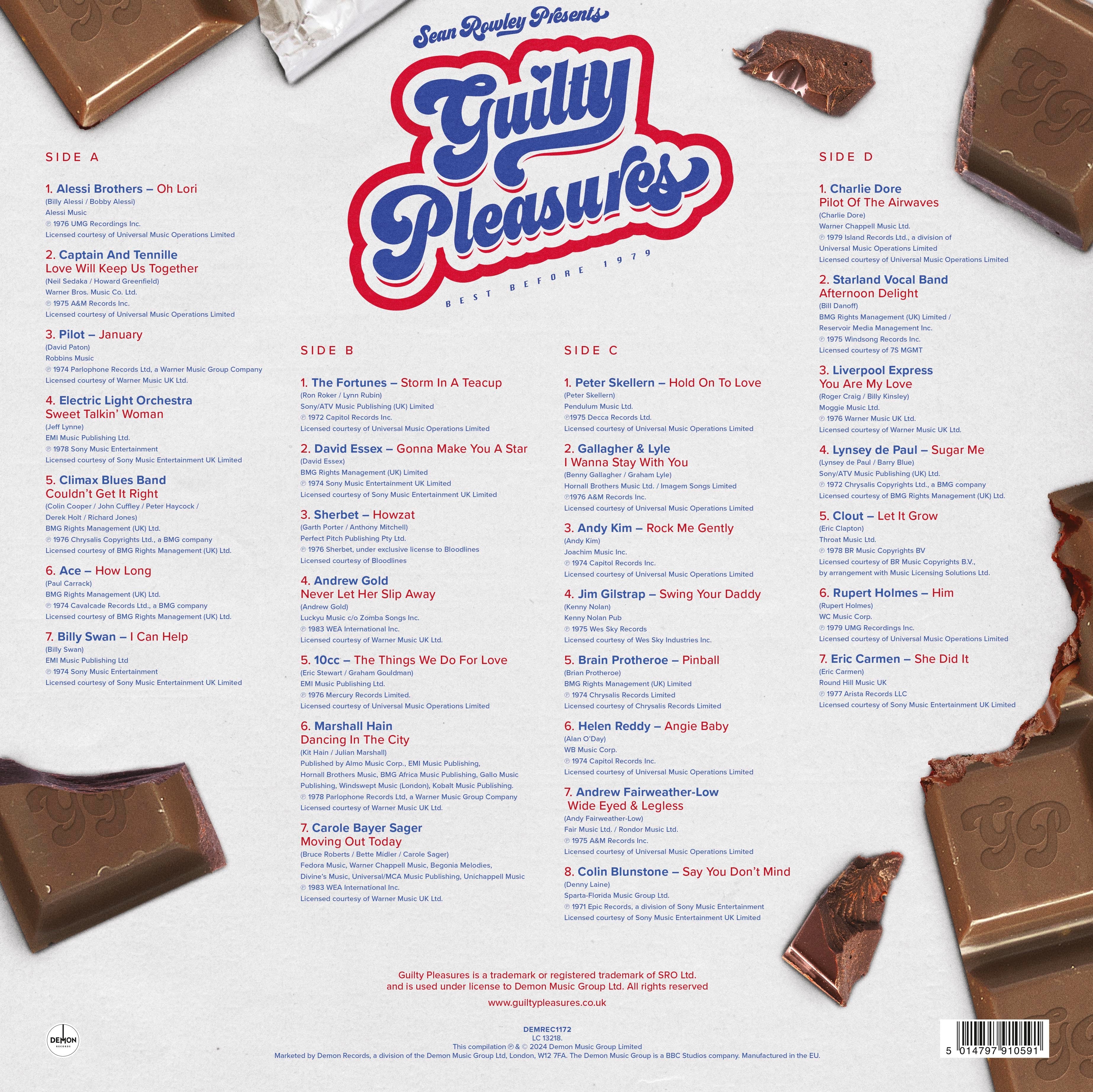 Sean Rowley Presents Guilty Pleasures